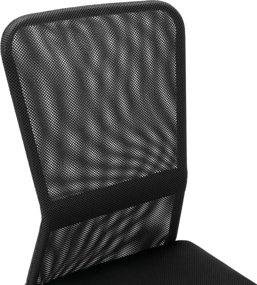 vidaXL fekete hálószövetű irodaszék 44 x 52 x 100 cm