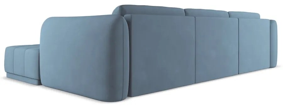 Világoskék sarokkanapé (jobb oldali) Hoku – Makamii