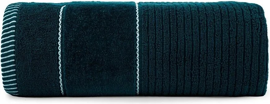 Teo törölköző 70x140 türkiz sötét 470 g/m2 frottír