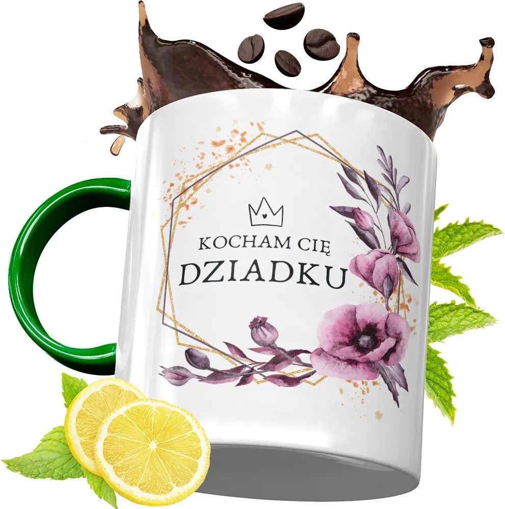 Zöld Bögre Nagypapának Születésnapi Ajándék fényképes nyomtatással