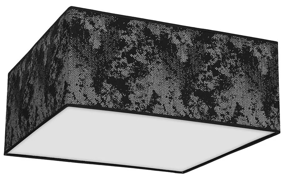 Mennyezeti lámpa SATINO 3xE27/60W/230V fekete/ezüst