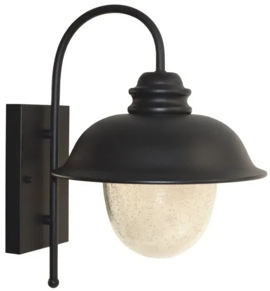 Kültéri fali lámpa ZUNA 1xE27/60W/230V IP44 fekete