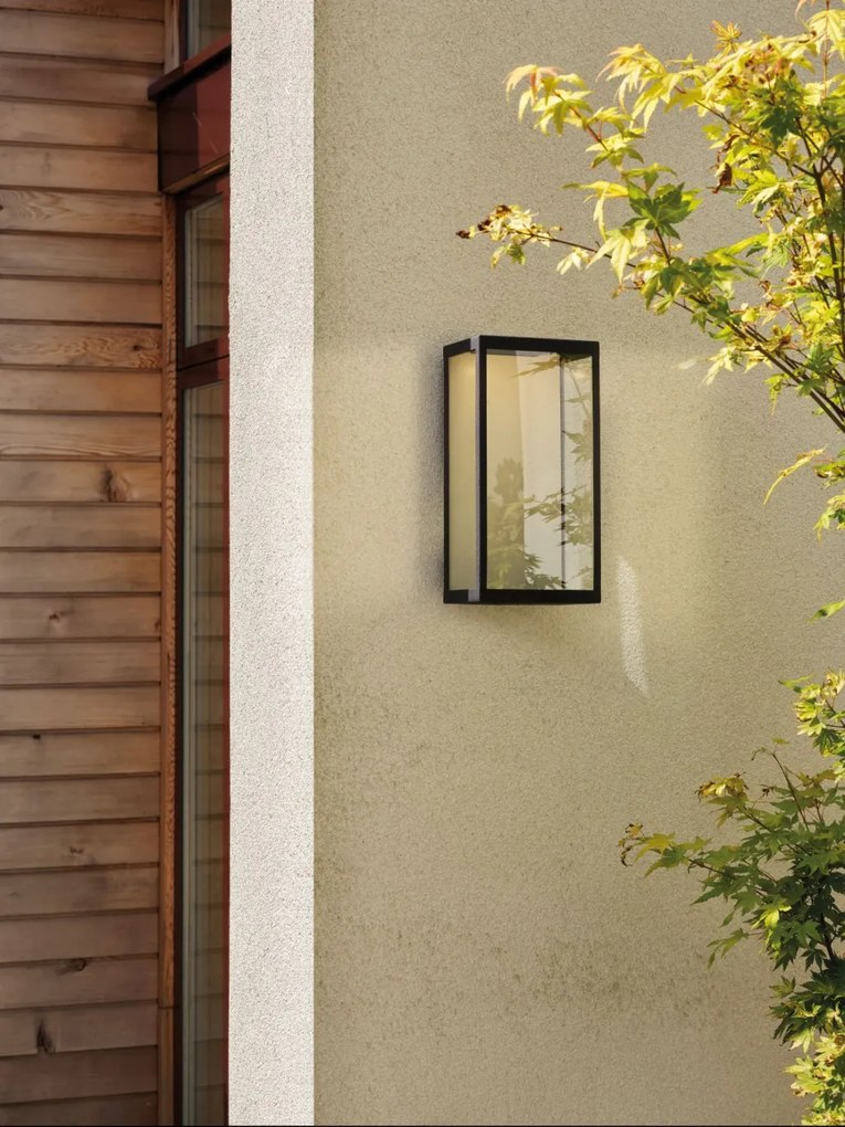 ASTRO LIGHTING 1199002 PUZZLE Modern Kültéri Fali Lámpa Fekete LED IP44