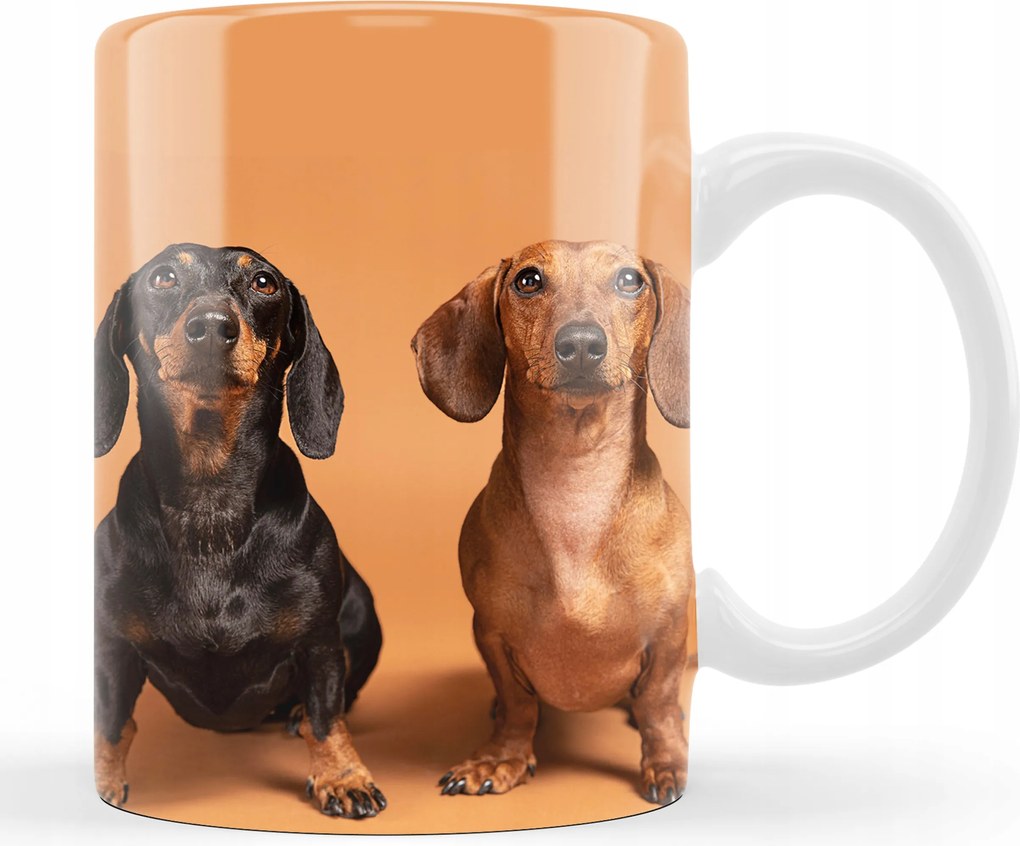 Kutyás Bögre Tacskó Ajándék születésnapra 330 ml