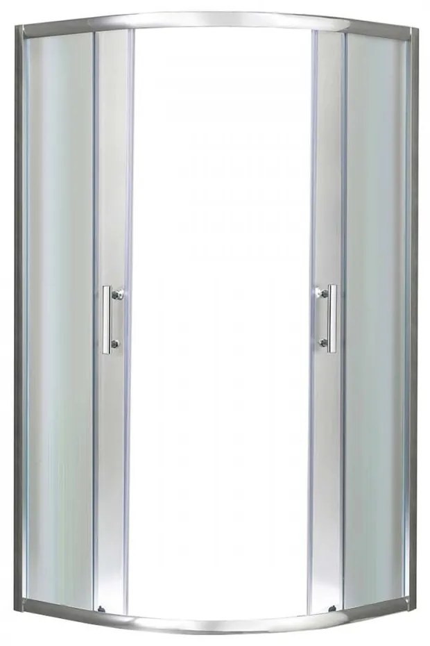Spirit Matt 90x90 cm íves zuhanykabin zuhanytálca nélkül