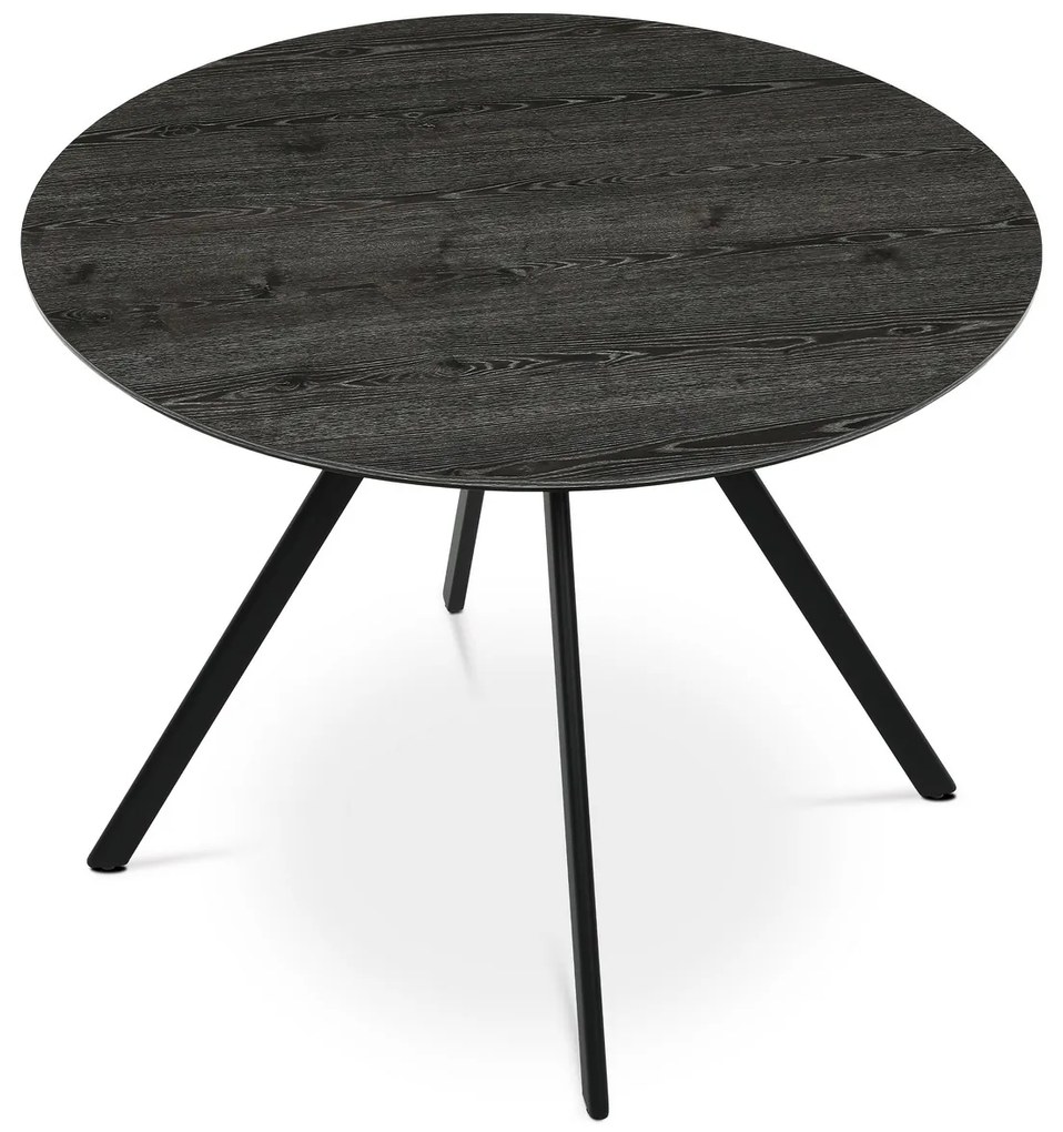 Kerek étkezőasztal R5010 GREY, szürke tölgy