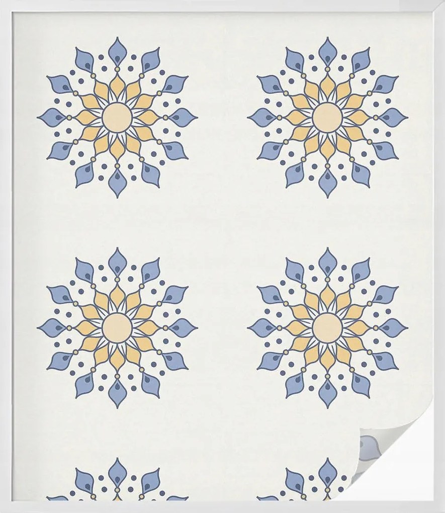 Ablakfólia Öntapadós Adatvédelem Dekoratív mandala 100x116