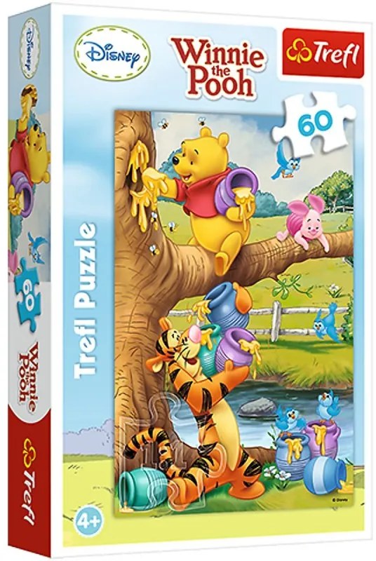 Gyerek puzzle - Winnie the Pooh - 60 db