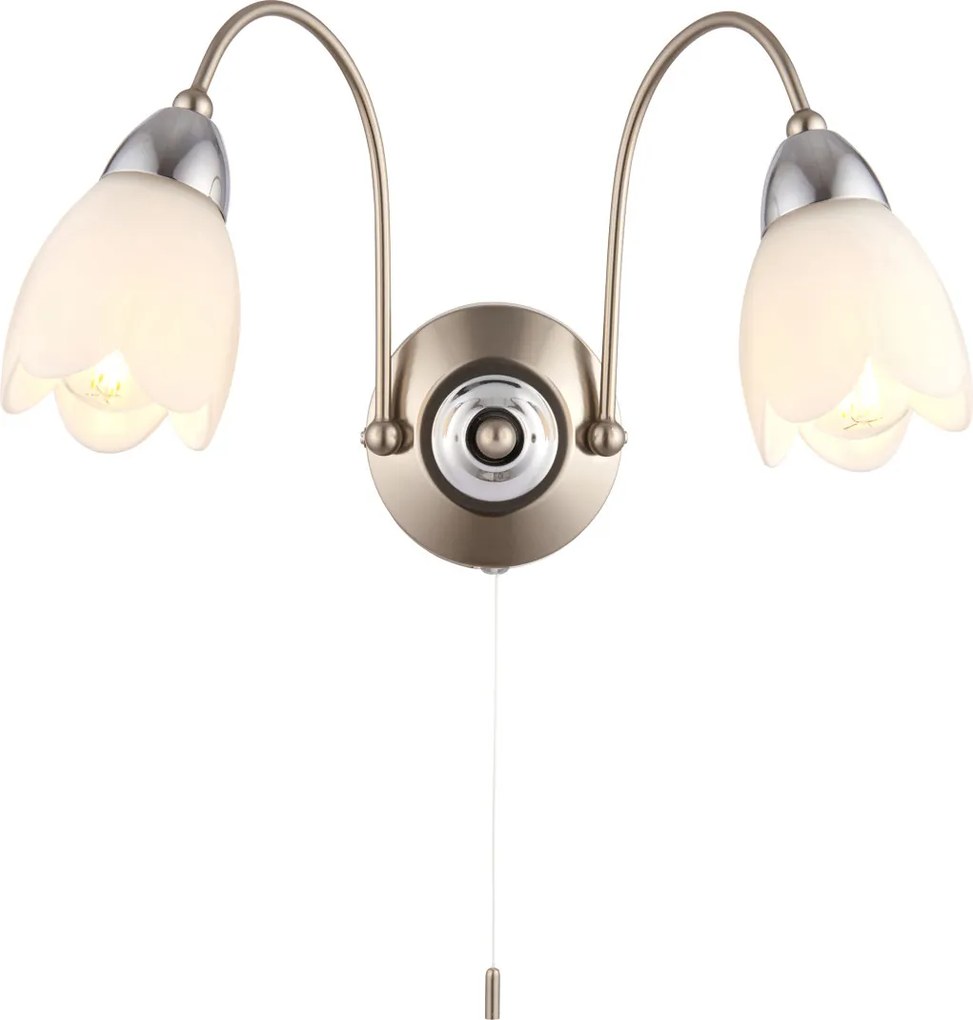 Endon PETAL 124-2 Fali lámpa 2x40W/E14 IP20
