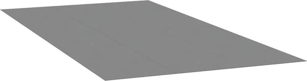 Világosszürke poliészter geotextília medencealátét 640 x 321 cm