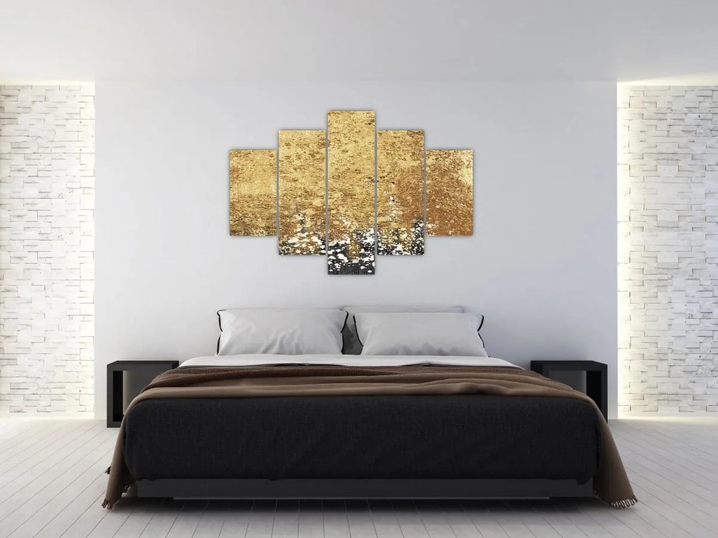 Kép - Arany szerkezet N⁰3 (150x105 cm)