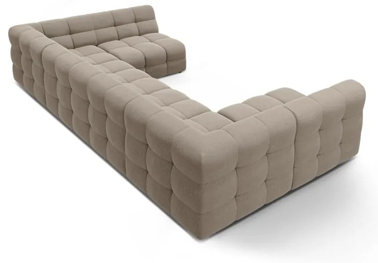 Barna sarokkanapé (U alakú) Kendal – Micadoni