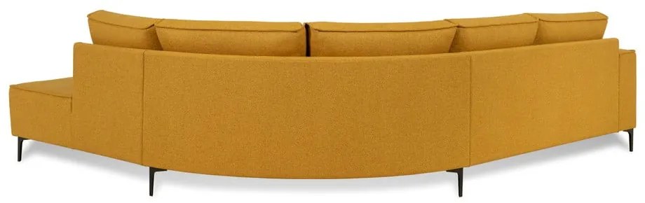Mustársárga sarokkanapé (jobb oldali) Copenhagen – Scandic