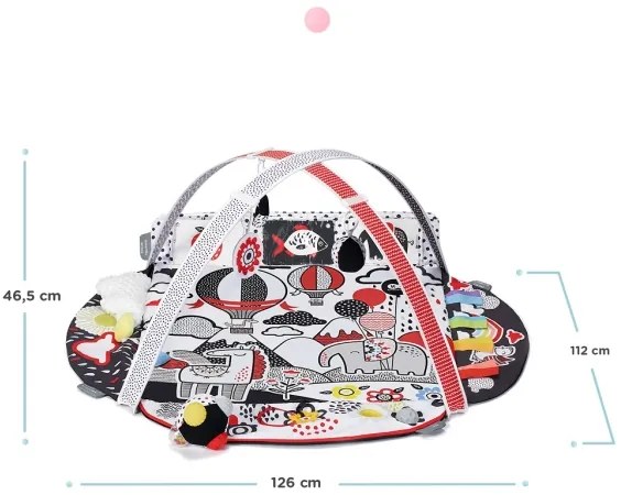 KINDERKRAFT - Baba játékszőnyeg 4SMART