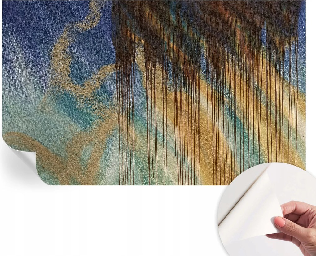 Öntapadós fotótapéta falra 3D Loft Absztrakt kompozíció 416x254