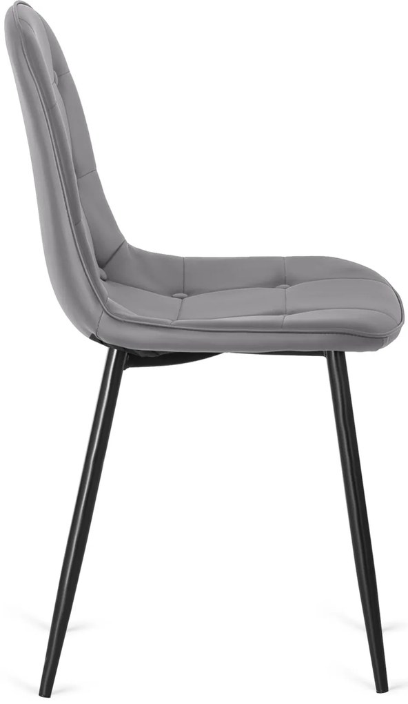 Szürke Eco-bőr Étkezőszék. ARIS