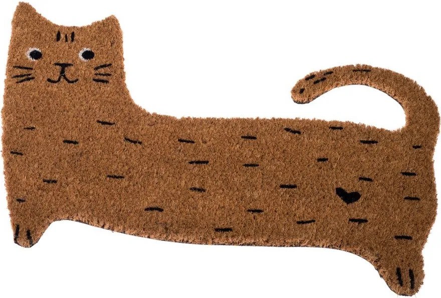 Kókuszrost lábtörlő 40x60 cm Cat – Dakls