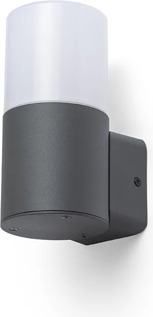 RENDL BONNIE fali lámpa antracit 230V LED E27 11W IP44