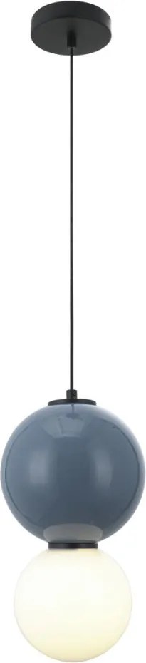 ITALUX PND-95221-1M-BLU PIEVE Egyágú Függesztett Lámpa Fém LED IP20