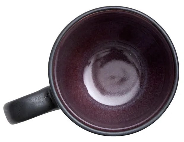 Fekete kerámia bögre szett 4 db-os 300 ml Gastro Black/Mix – Bitz