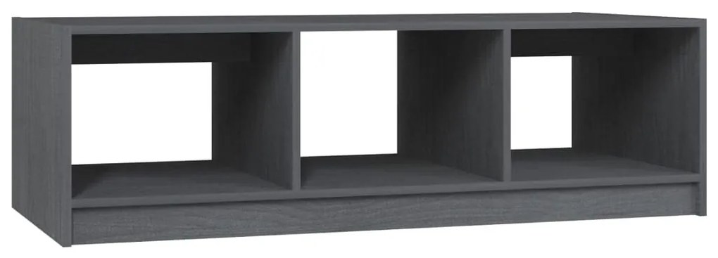 Tömör fenyőfa dohányzóasztal 110 x 50 x 34 cm