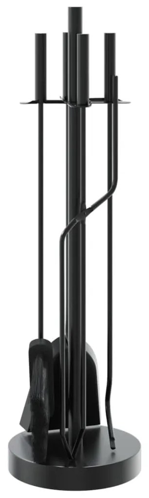 5 darabos kandallószerszám-készlet 18 x 66 cm acél