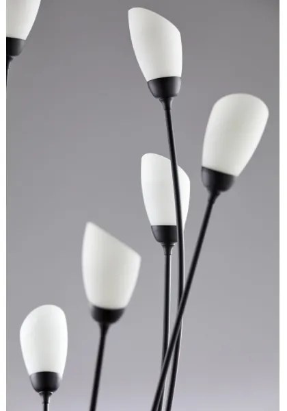 Jupiter 2058 - GLORIOSA állólámpa 9xG9/14W/230V fekete