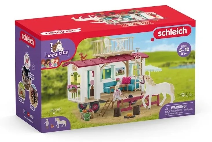 Schleich 42593 Karaván titkos találkozókhoz, new, 23 x 39 x 16,6 cm