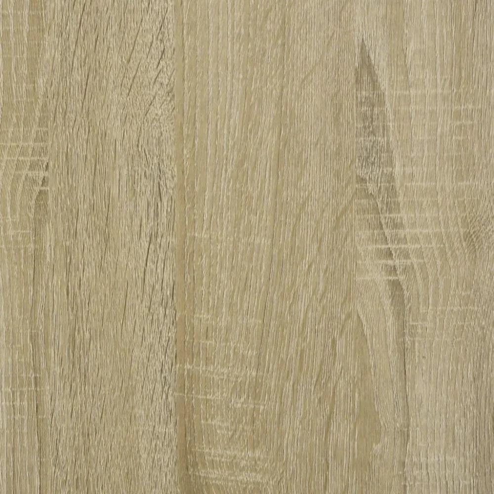 sonoma tölgy szerelt fa íróasztal polcokkal 102 x 45 x 148 cm