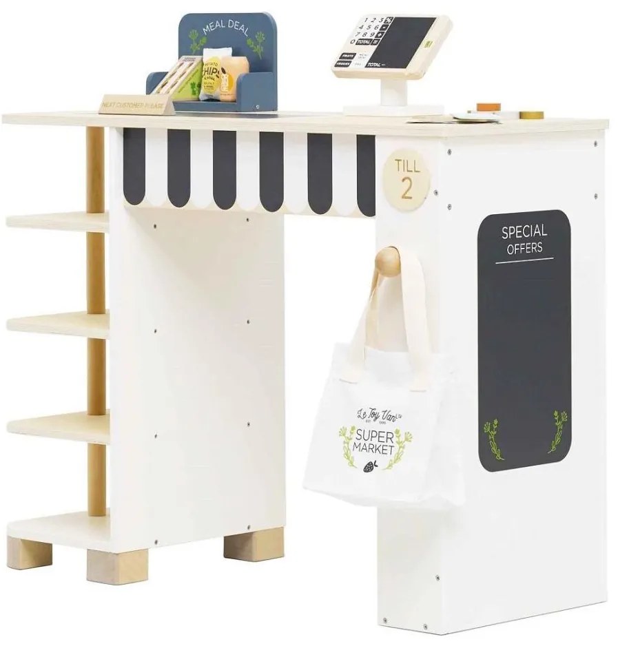 Le Toy Van - Piaci stand pénztárgéppel és tartozékokkal