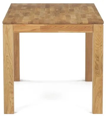 Tömör Tölgy Étkezőasztal 140×80 cm. DS-H140 DUB