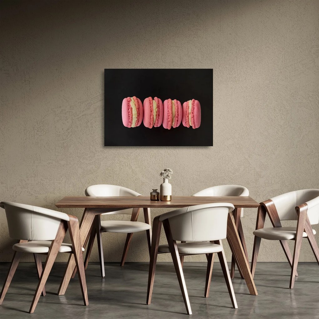 Macaroons képe (üvegen) (70x50 cm)