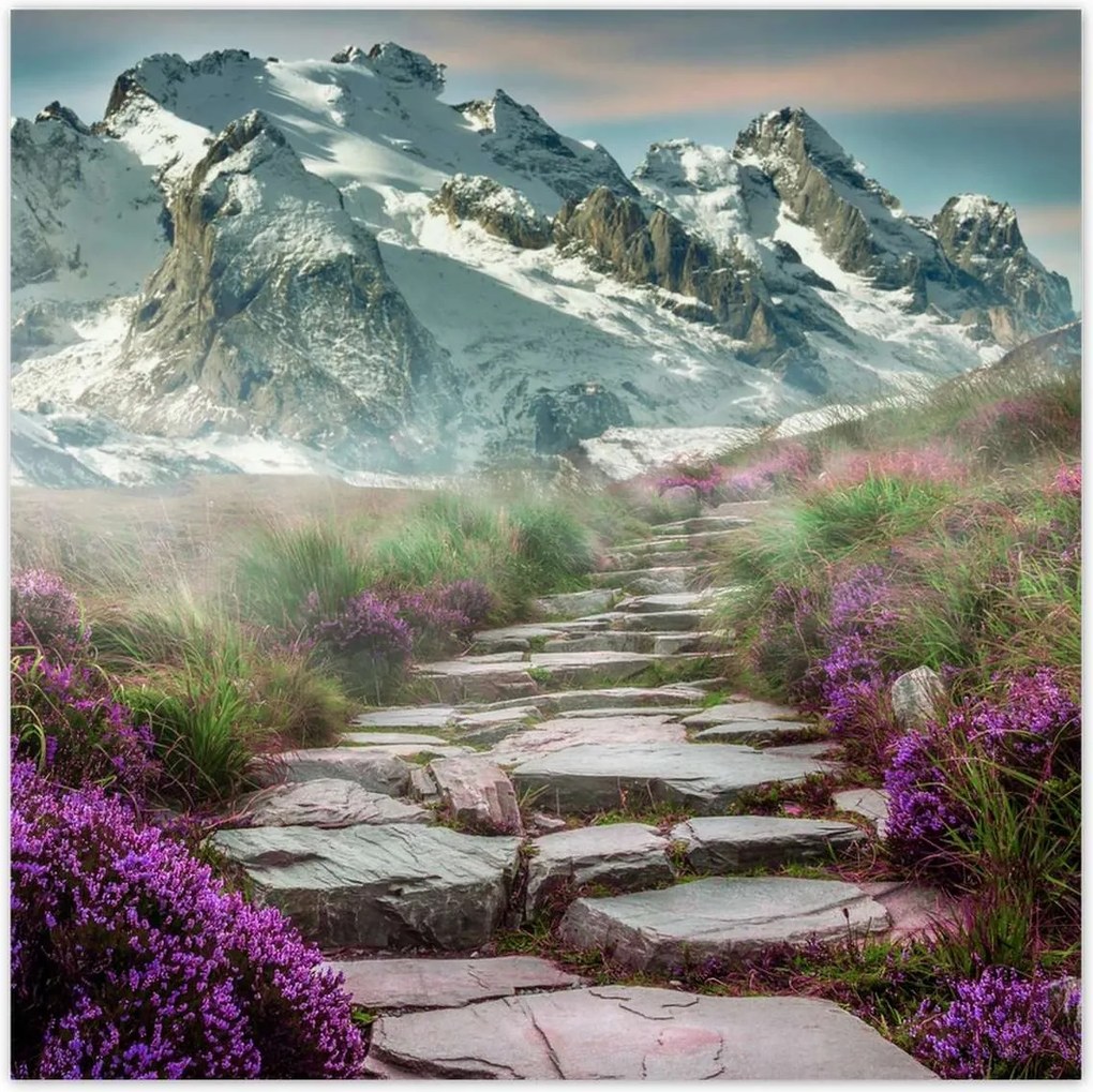 Poszterek 140x140 Hegyi táj Tájkép