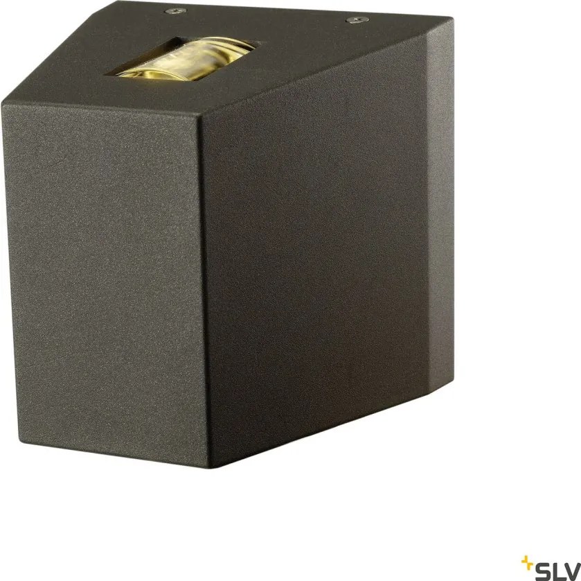 SLV 229665 OUT-BEAM Modern Kültéri Fali Lámpa Antracit LED IP44