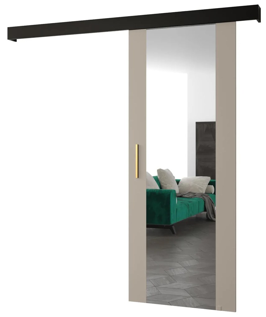 Tolóajtó 70 cm Slavdro 2 (kasmír + matt fekete). 1108742