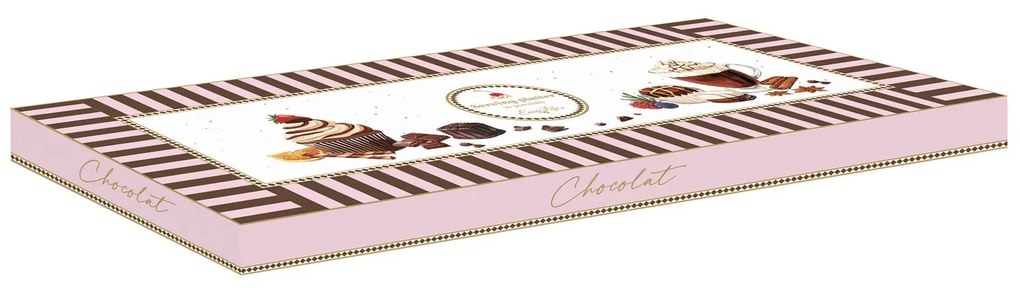 Porcelán kínáló tálca 35x15 cm Sweet Moments