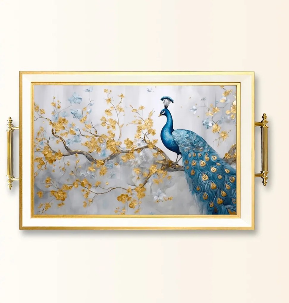 Üveg tálca, 38×24 cm – TPB9925