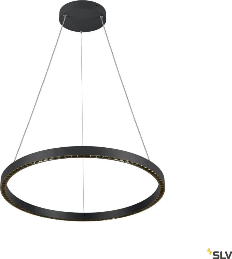 SLV 1007671 ONE Modern Led Függesztett Lámpa Fekete LED IP20