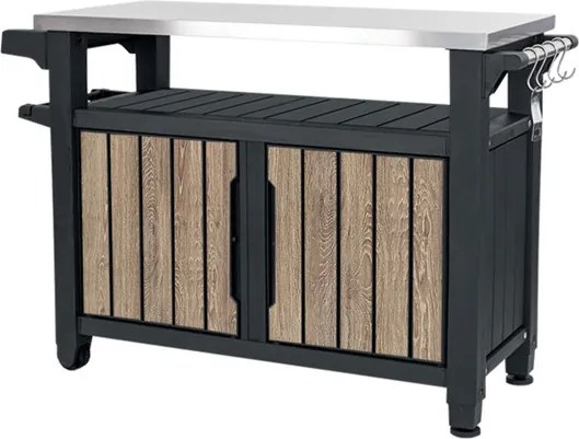 Keter UNITY XL 207 l grillasztal Ashwood