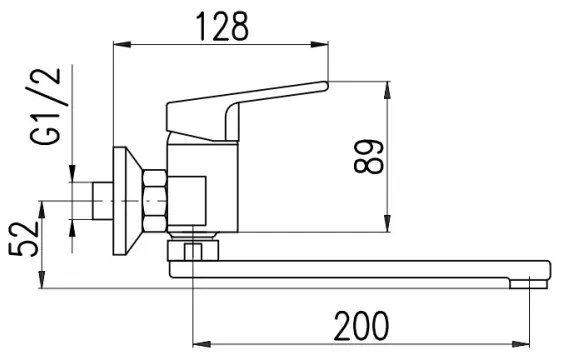 RAV Slezák CO101.5/23Z - COLORADO mosdócsaptelep cm, fényes aranyszínű