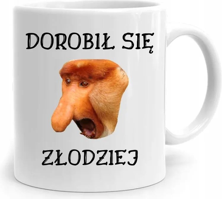 Hordozó Bögre Janusz Lengyel Tolvaj Nyomtatott Fotóval