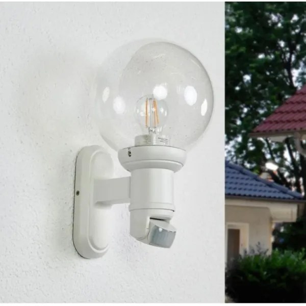 STEINEL 634315 - L 560 S Kültéri fali lámpa érzékelővel fehér IP44