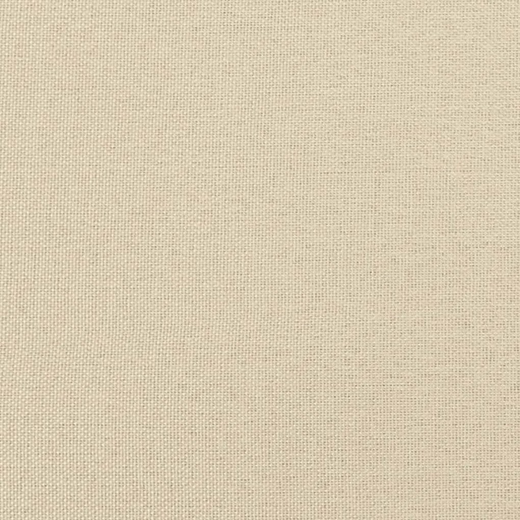 krémszínű szövetfotel 74 x 84 x 100 cm