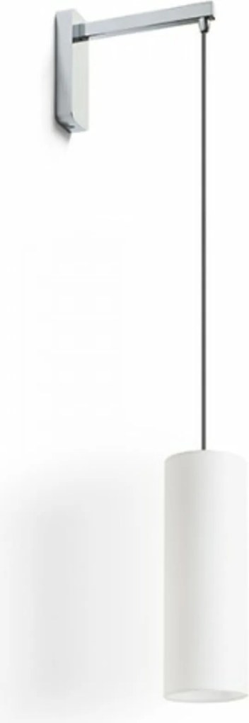 Rendl Hudson fali lámpa fehér/króm E27 max 28W 230V