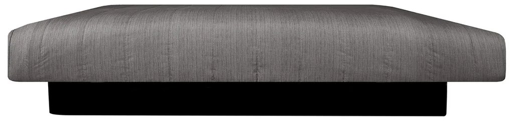 Click-Clack Felicity Kihúzható kanapé, 195x75x90 cm, térolóládával, textil huzat, sötétszürke
