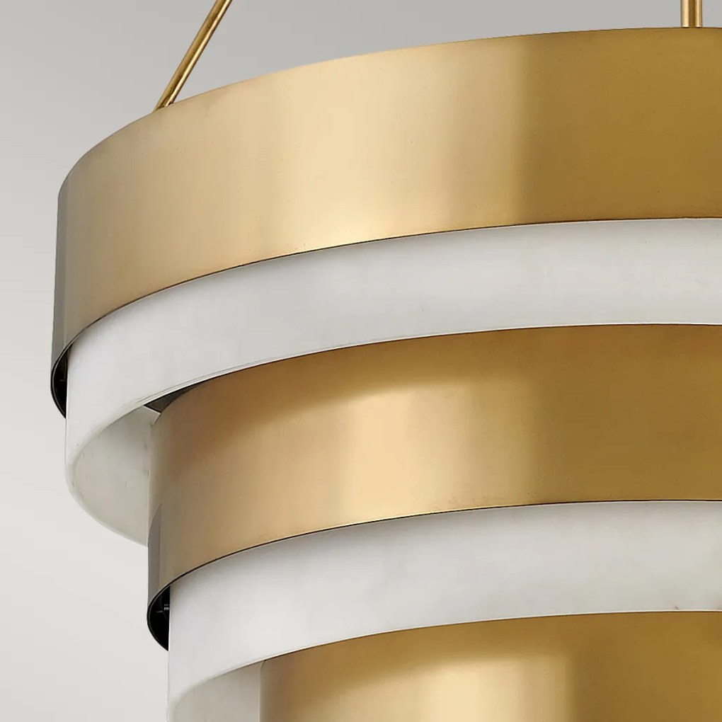 ELSTEAD QN-ECHELON-8P ECHELON Modern Led Függesztett Lámpa Idős Réz E14 IP20