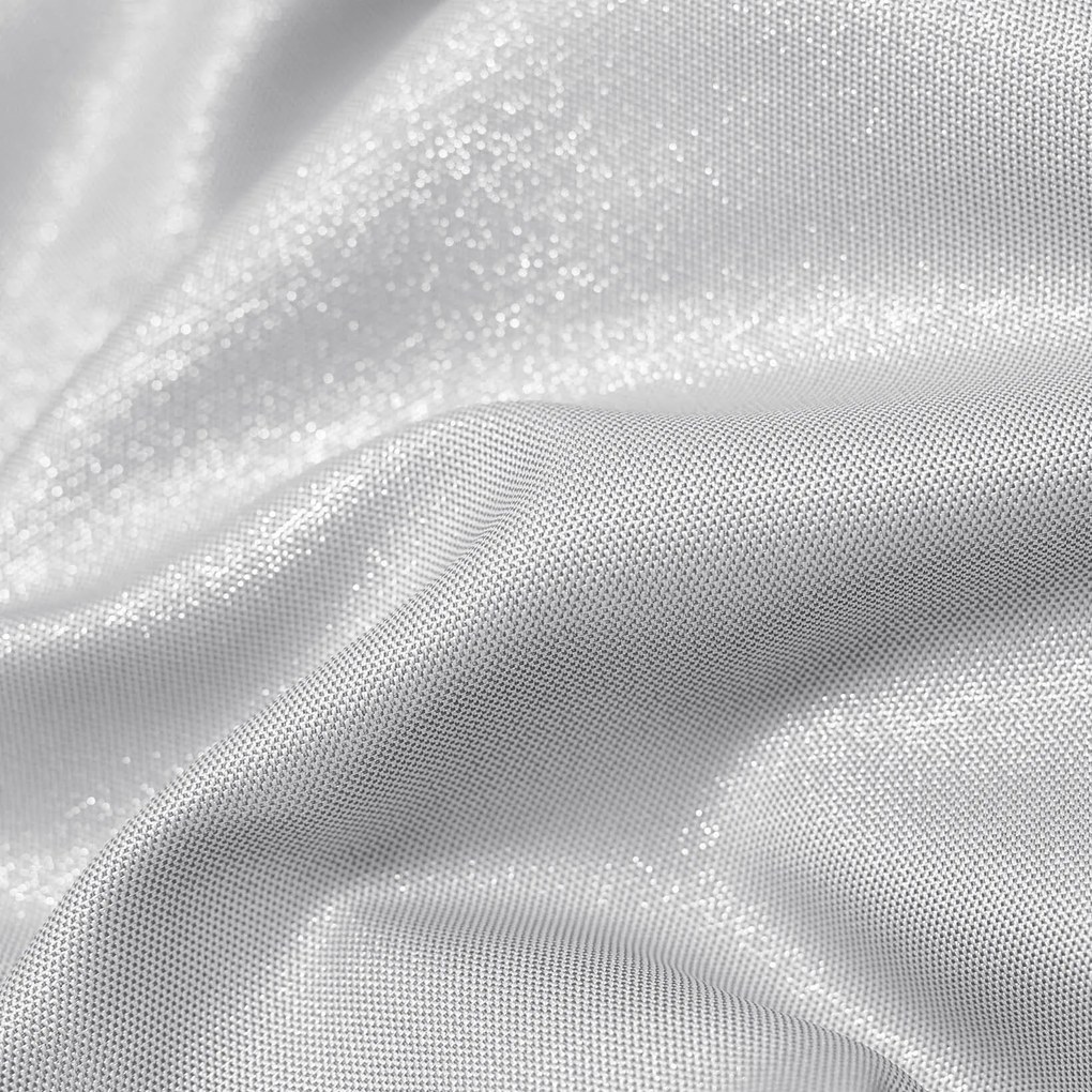 Goldea exkluzív asztali futó - ezüst csillogású 20x120 cm