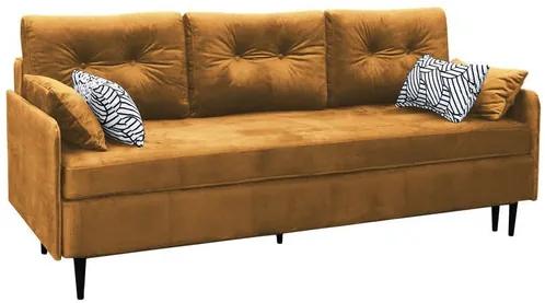 Arzénia ii ágyazható, karfás  kanapé 210 x 98