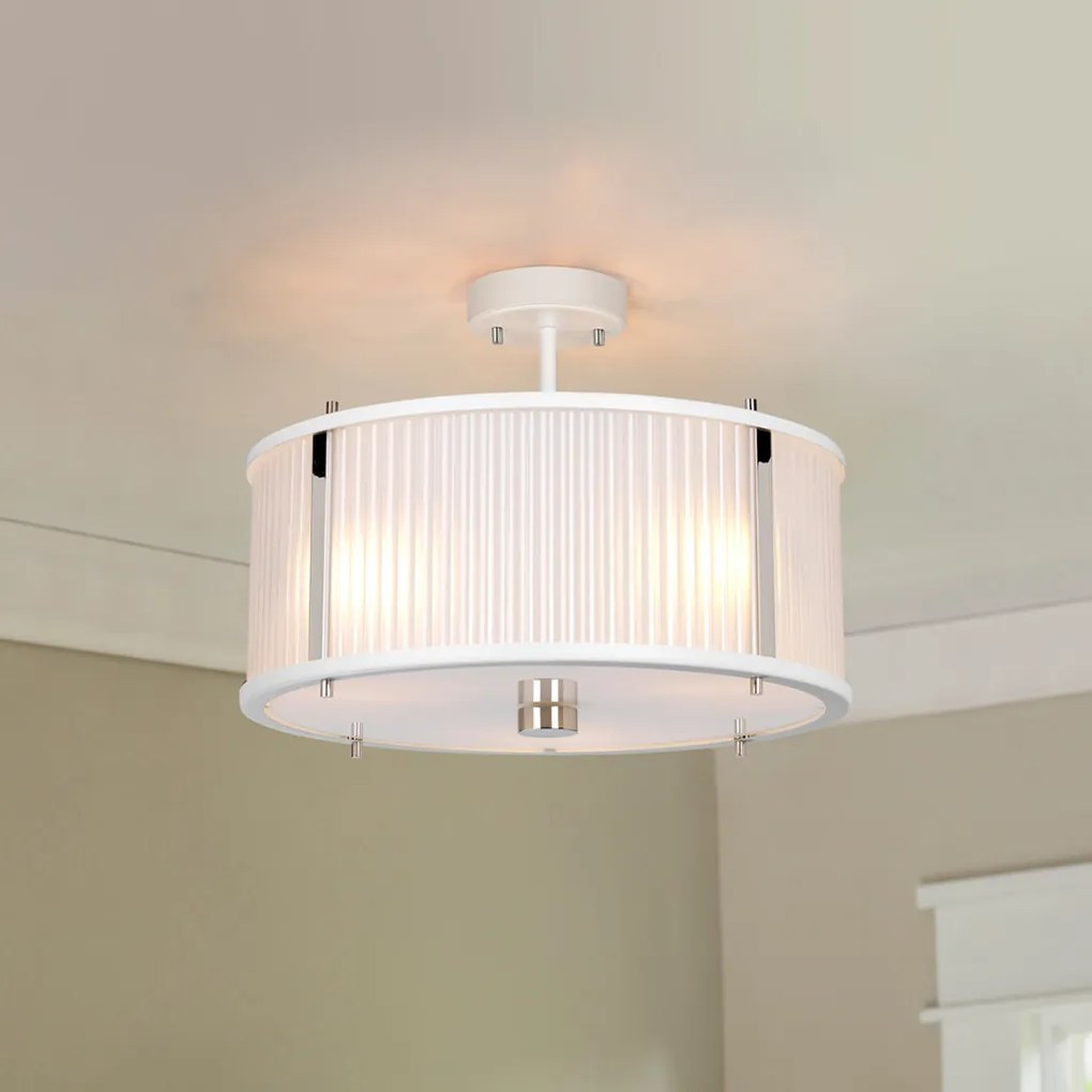 Elstead Lighting CORONA DL-CORONA-3P-WPN Függőlámpa 3x60W/E27