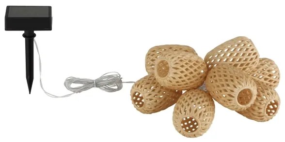 Globo 36129-8 - LED napelemes lánc LED/0,06W/3V 650 cm IP44